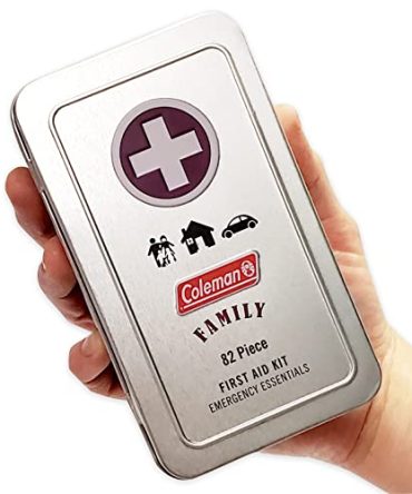 82 Piece First Aid Tin Kit