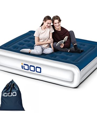 Inflatable air Bed with Built-in Pump