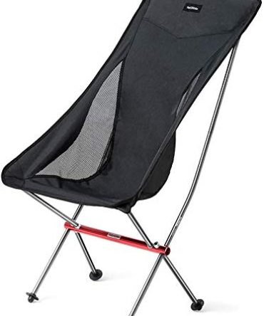 Hiking Camping Chair Ultralight High Back Folding