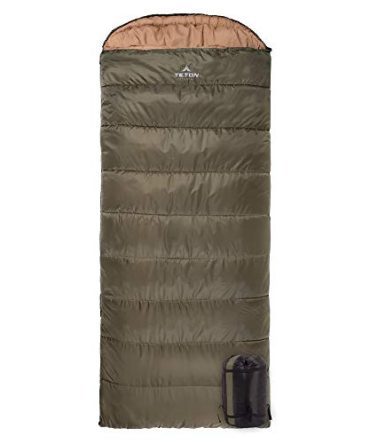 XL +20F Sleeping Bag; Great for Family Camping; Free Compression Sack