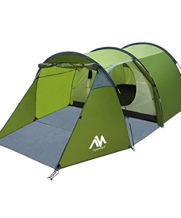 AYAMAYA Waterproof Motorcycle Tent 2 Room Design