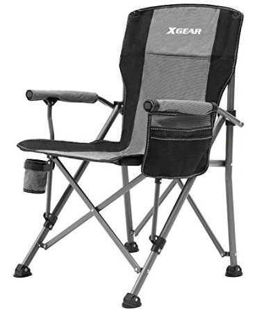 Lawn Chair Heavy Duty with Cup Holde