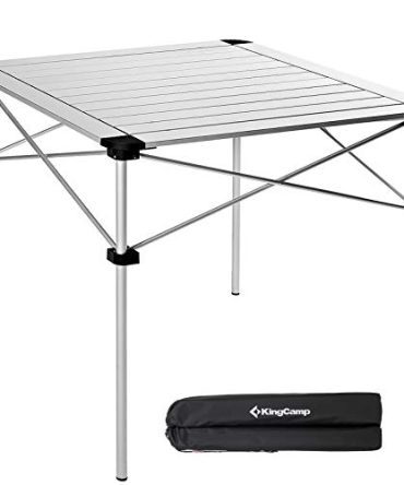 Silver Camping Table