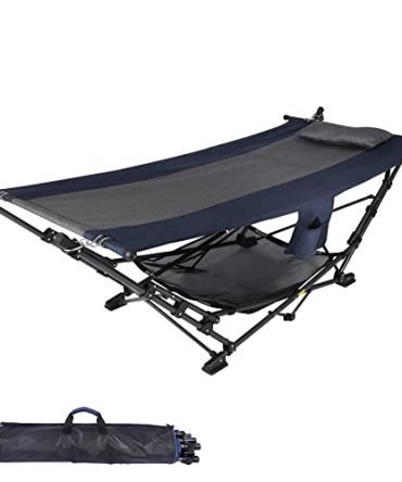 Beach Patio Travel Portable Hammock with Stand