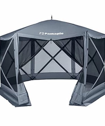 Pamapic 12 x 12 Foot Camping Portable Outdoor Pop-up Gazebo