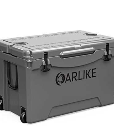 Oarlike 75QT Wheeled Hard Cooler Rotomolded Ice Chest