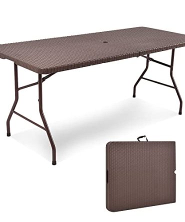 Portable Lightweight Camping Table with Carry Handle