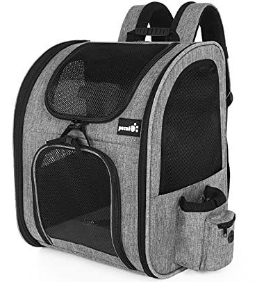 Cat Backpack Carrier with Breathable Mesh for Small Dogs Cats