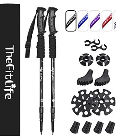 Hiking Trekking Poles with Antishock and Quick Lock System