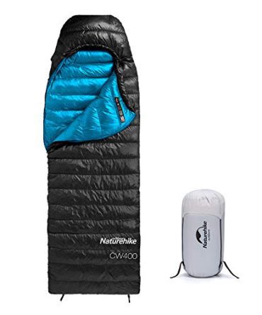 Ultralight Goose Down Sleeping Bag 750/550 Fill Power Compact Portable 3-4 Season