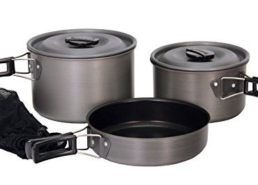 Camping Cookware Outdoor Cook Set with Storage Bag