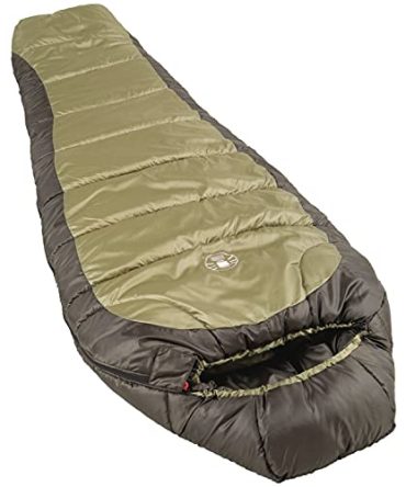 Coleman 0°F Mummy Sleeping Bag for Big and Tall Adults