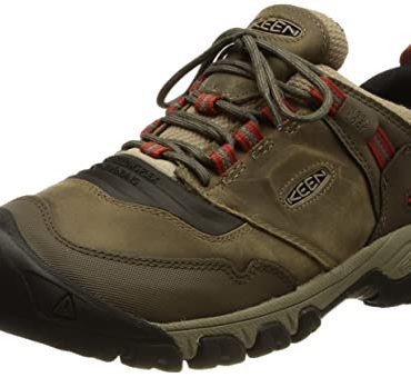 Keen Men’s Ridge Flex Low Height Waterproof Hiking Shoes