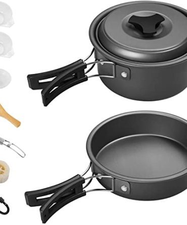 Camping Cookware Set Mess Kit