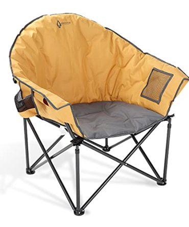 Heavy-Duty Club Folding Camping Chair