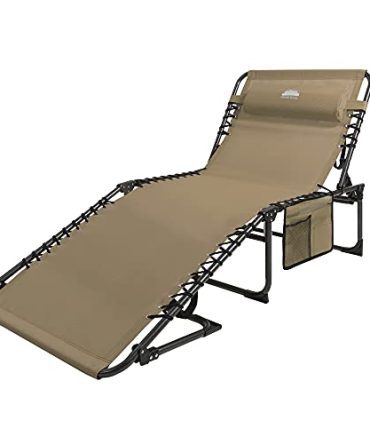 Outdoor Folding Chaise Lounge Chair