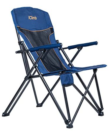 Camping Folding Mesh Chair with Cup Holder