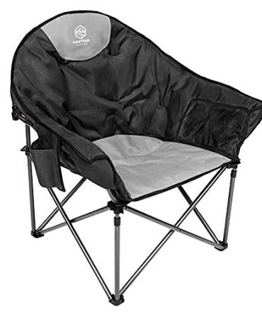 Round Moon Saucer Folding Chair Outdoor