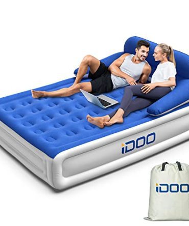 Queen Size Airbed with Built-in Pump