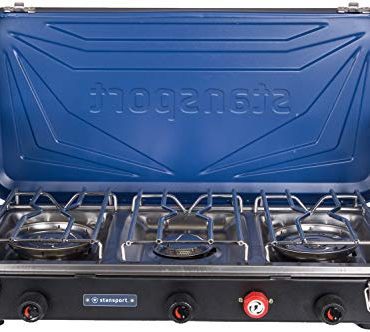 Outfitter Series Portable 3-Burner Propane Camping Stove