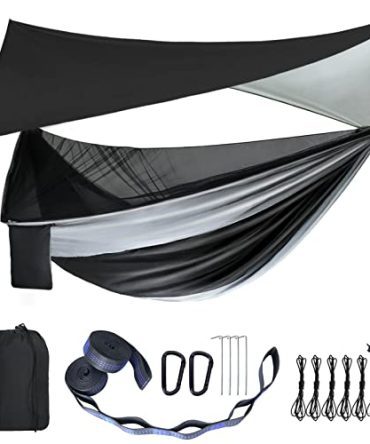 Hiking Hammock with Mosquito Net Tent and Rain Tarp