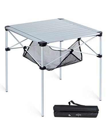 Hiking Lightweight Stable Folding Square Table