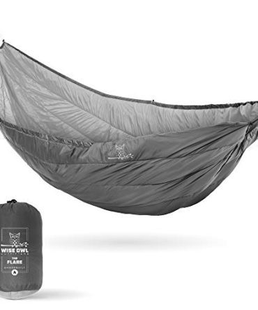 Clever Owl Outfitters Hammock Underquilt - Insulated Artificial Quilt for Single & Double Camping Hammocks