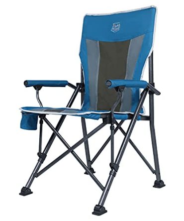 Folding Camping Chair with Padded Hard Armrest