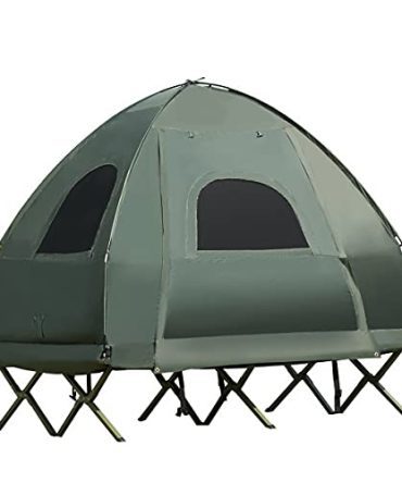 Foldable 2-Person Outdoor Camping Tent