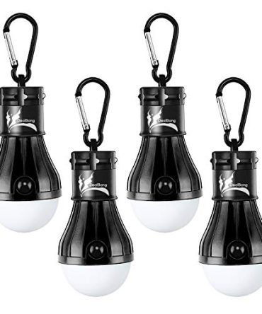 DealBang Compact LED Camping Light Bulbs with Clip Hook