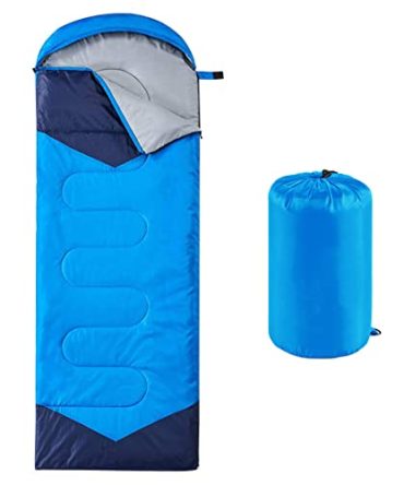 oaskys Camping Sleeping Bag - 3 Season Warm & Cool Weather