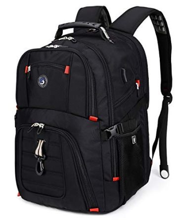 52L Travel Laptop Backpack with USB Charging Port