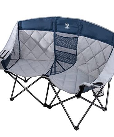 Coastrail Outdoor Folding Double Camping Chairs