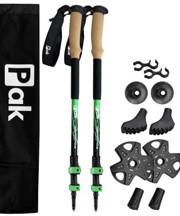 Lightweight Trekking Poles Adjustable Flip-Locks