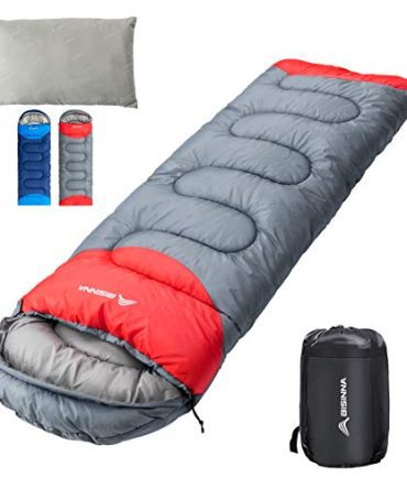 Hiking, Sleeping Bag with Pillow