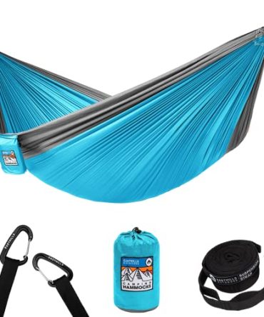 Double Camping Hammock-Large & Lightweight