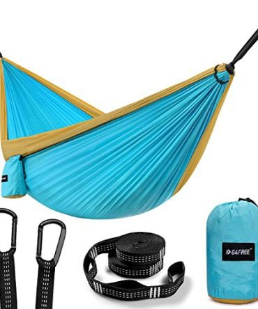 G4Free Large Camping Hammock 2 Person with Tree Straps