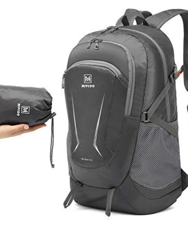 Laptop Backpack for Women & Men - Waterproof Foldable Hiking Backpack