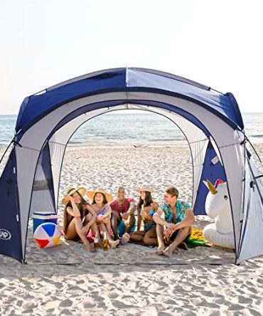 Sun Shelter Beach Tent with Side Wall