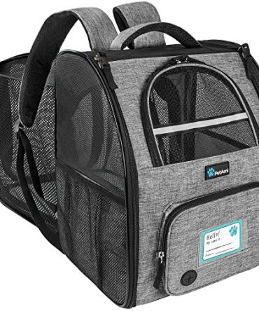 Expandable Pet Carrier Backpack for Travel Hiking