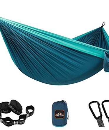 Two Tree Straps Lightweight Portable Parachute Hammock