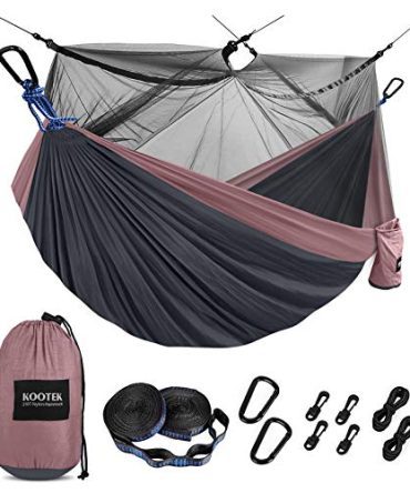 Hiking next level with Camping Hammock with Net