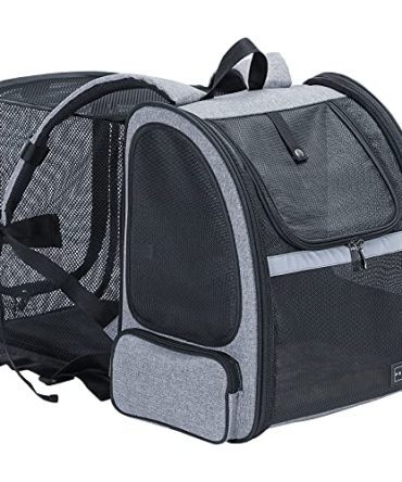 Petsfit Cat Backpack Carrier with Great Ventilation for Travel, Hiking, Camping