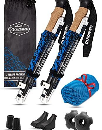 Ultra Strong Folding Hiking & Trekking Sticks