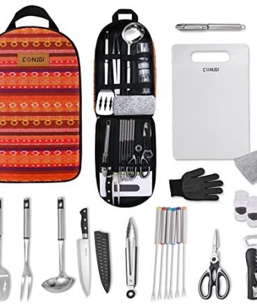 Portable Camping Cooking Utensils Set