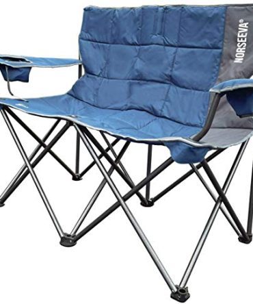 NORSEEVA Heavy Duty Loveseat Double Camping Chair