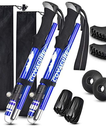 Aluminum Alloy Trekking Sticks with Quick Lock System