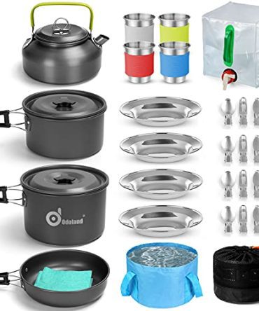 Hiking Camping Cookware Mess Kit