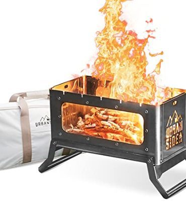 Camping fire box I Wood burning stove I Portable Easy Folding I Outdoor Camping