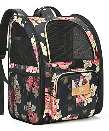 Cat & Small Dogs Backpack Airline Approved with Ventilated Design Collapsible